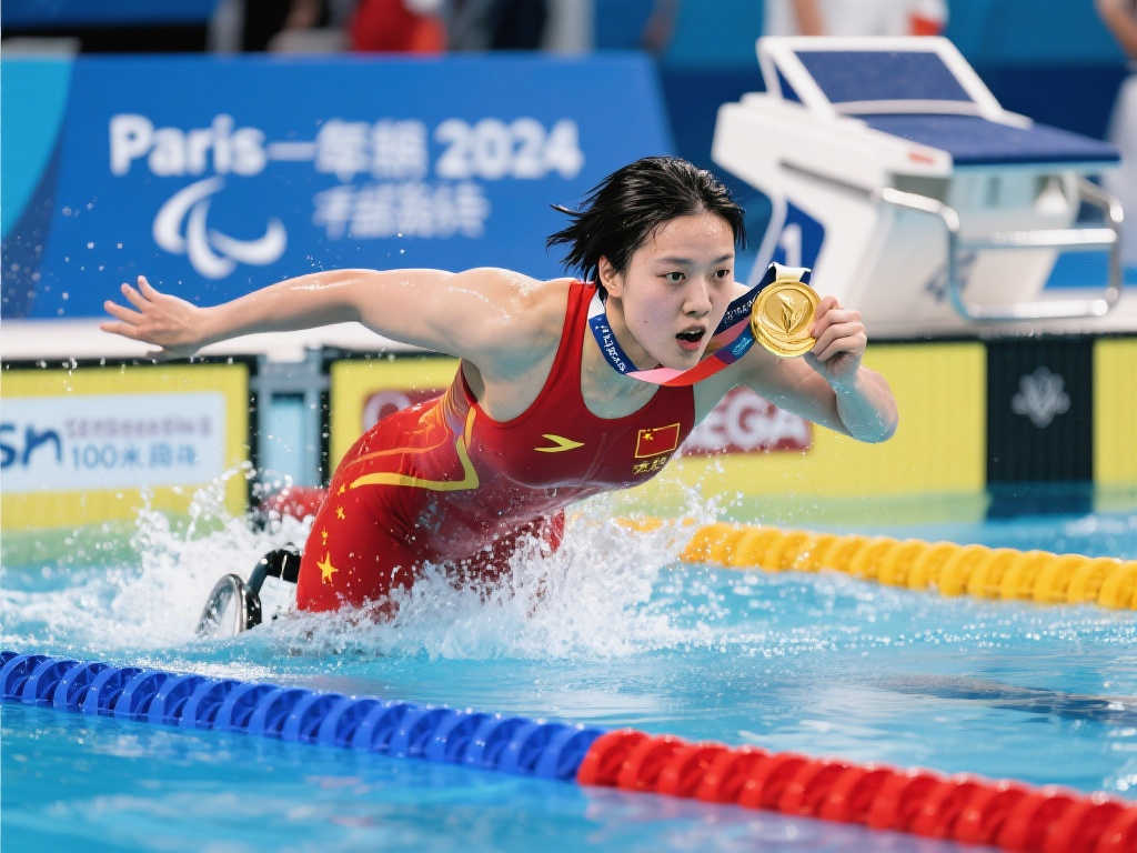 巴黎残奥七冠传奇！蒋裕燕荣膺劳伦斯年度最佳残疾运动员