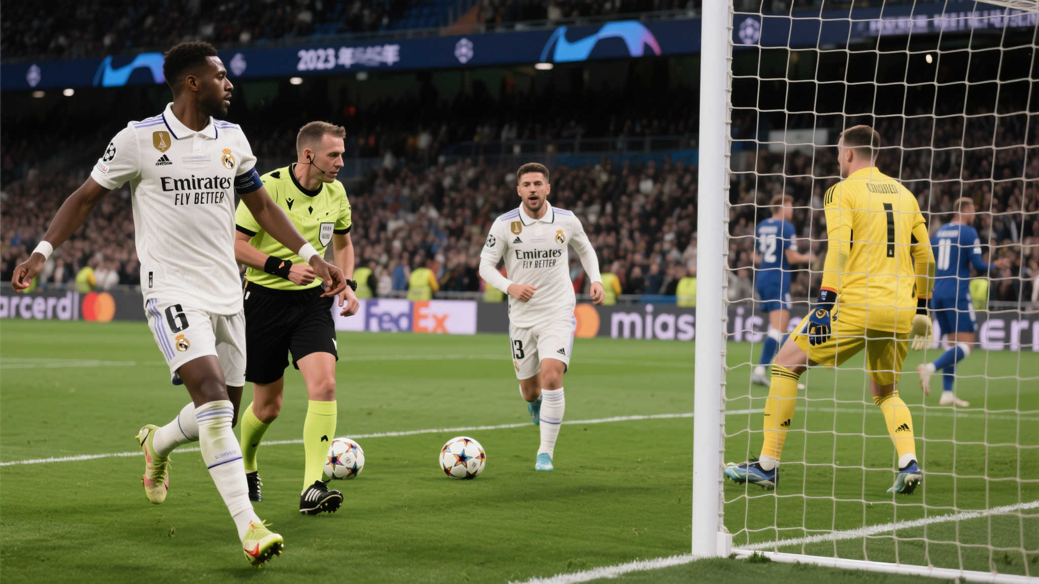 皇马10年来首现少打一人逆袭3球壮举